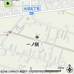 埼玉県春日部市一ノ割1339周辺の地図