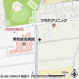 埼玉県春日部市一ノ割1688周辺の地図