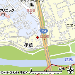 埼玉県比企郡川島町下伊草230周辺の地図