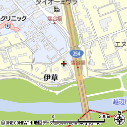 埼玉県比企郡川島町下伊草229周辺の地図