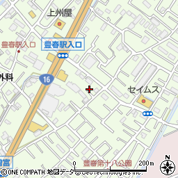 埼玉県春日部市増富351周辺の地図
