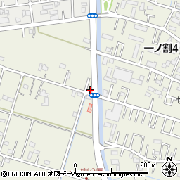 埼玉県春日部市一ノ割780-2周辺の地図