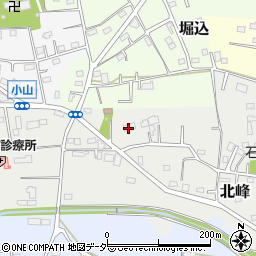 埼玉県坂戸市北峰80周辺の地図
