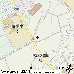 埼玉県春日部市銚子口329周辺の地図