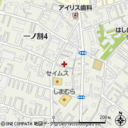 埼玉県春日部市一ノ割4丁目6-13周辺の地図