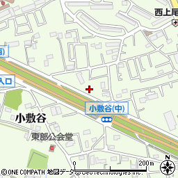埼玉県上尾市小敷谷645-1周辺の地図