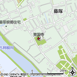 東国寺周辺の地図
