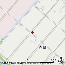 埼玉県春日部市赤崎613周辺の地図