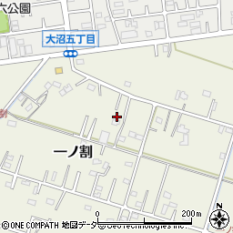 埼玉県春日部市一ノ割1285周辺の地図