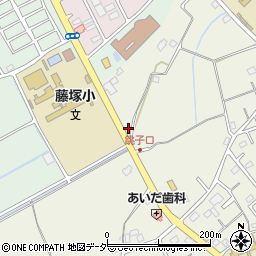 埼玉県春日部市銚子口331周辺の地図