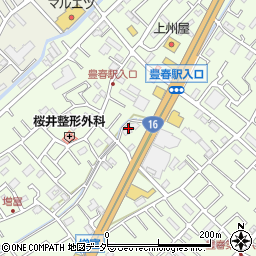 埼玉県春日部市増富115周辺の地図