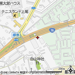 埼玉県上尾市原市3918周辺の地図