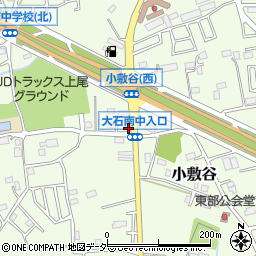 埼玉県上尾市小敷谷537周辺の地図