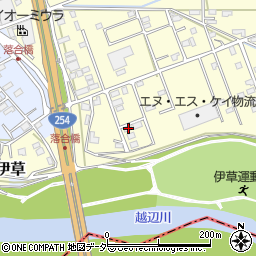 埼玉県比企郡川島町下伊草302-1周辺の地図