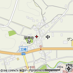 福井県丹生郡越前町中23-4周辺の地図