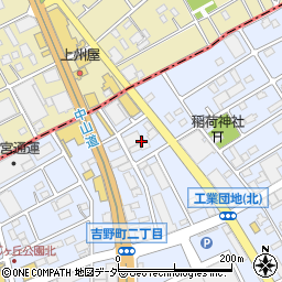 埼玉スバル自動車株式会社　サービスフロント周辺の地図
