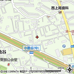 埼玉県上尾市小敷谷635-1周辺の地図