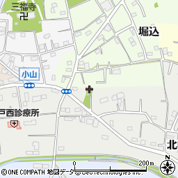埼玉県坂戸市北峰76周辺の地図