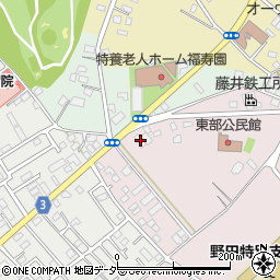 木幡興業野田出張所周辺の地図