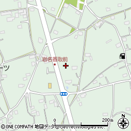 千葉県野田市岩名周辺の地図