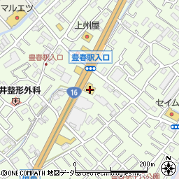 埼玉県春日部市増富335周辺の地図
