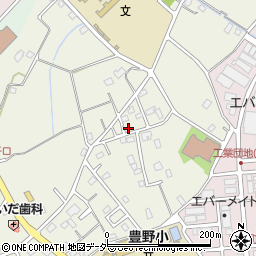 埼玉県春日部市銚子口206周辺の地図