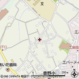 埼玉県春日部市銚子口238周辺の地図