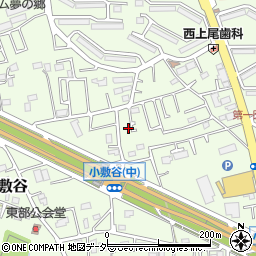 埼玉県上尾市小敷谷638-9周辺の地図