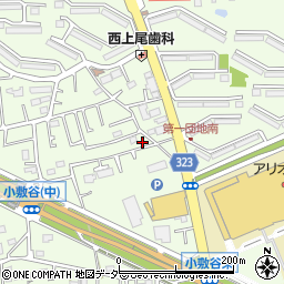 埼玉県上尾市小敷谷627周辺の地図