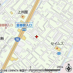 埼玉県春日部市増富466周辺の地図