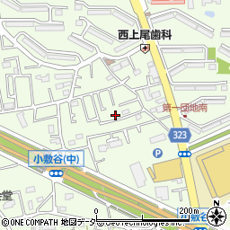 埼玉県上尾市小敷谷626-8周辺の地図