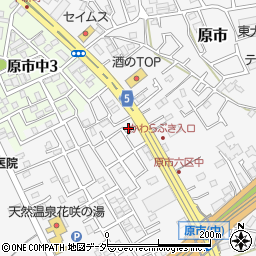 埼玉県上尾市原市639周辺の地図