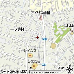 埼玉県春日部市一ノ割4丁目6-32周辺の地図