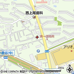 埼玉県上尾市小敷谷620周辺の地図