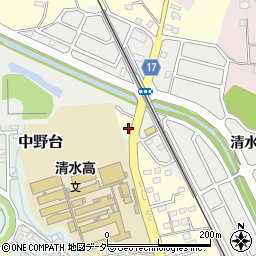 千葉県野田市清水478周辺の地図