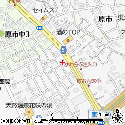 埼玉県上尾市原市639-10周辺の地図