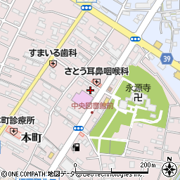 安斉書店周辺の地図