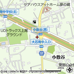 埼玉県上尾市小敷谷538周辺の地図