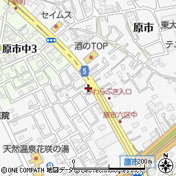 埼玉県上尾市原市639-4周辺の地図