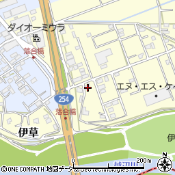 埼玉県比企郡川島町下伊草288周辺の地図