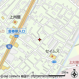 埼玉県春日部市増富477周辺の地図