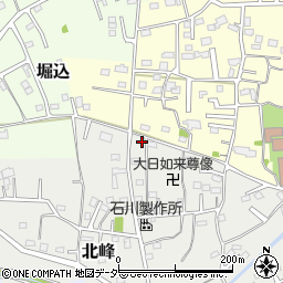 埼玉県坂戸市北峰124周辺の地図
