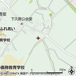 茨城県牛久市久野町638周辺の地図