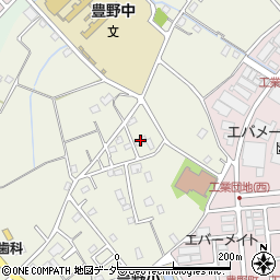 埼玉県春日部市銚子口203周辺の地図