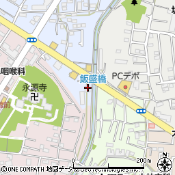 リサイクルショップちゅら　坂戸店周辺の地図