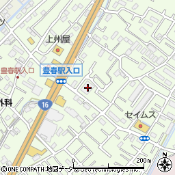 埼玉県春日部市増富468周辺の地図