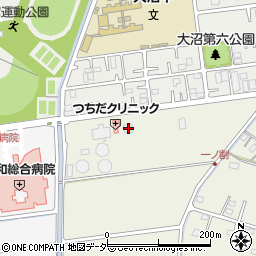 埼玉県春日部市一ノ割1725周辺の地図
