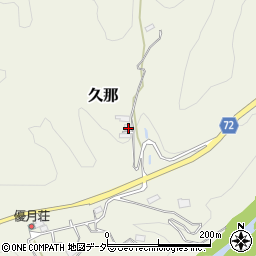 埼玉県秩父市久那3413周辺の地図