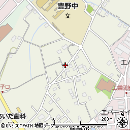埼玉県春日部市銚子口207周辺の地図