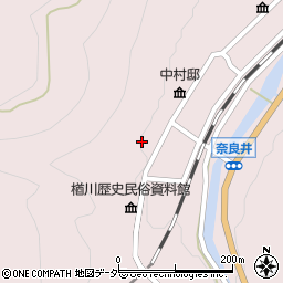 長野県塩尻市奈良井265周辺の地図